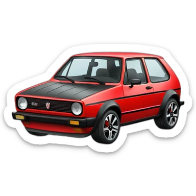 Golf gti sticker