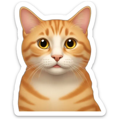 cat-anton-orange-fatty sticker