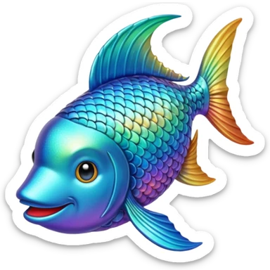 Caballito de mar, no pez sticker