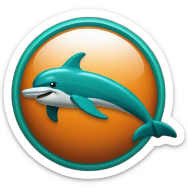 Miami dolphins sticker
