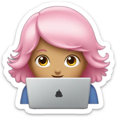 Loving preloved using laptop sticker