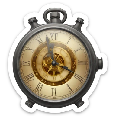 chronometer with a cloak sticker