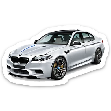BMW F10 m5 sticker