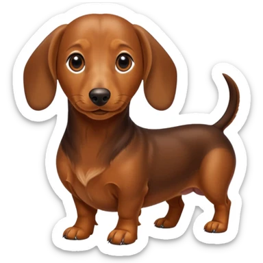 Perro salchicha sticker