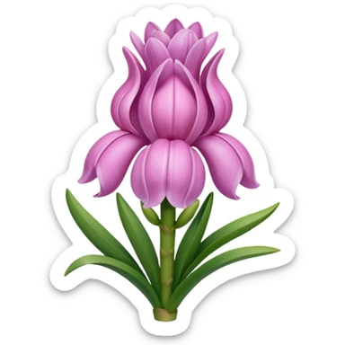 a light margenta  Hyacinth sticker
