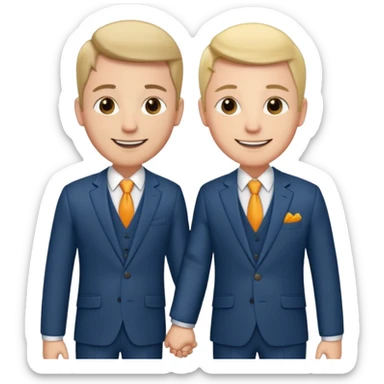 Gay civil partnership in UK sticker