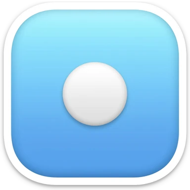 iphone icon with start game sign sticker