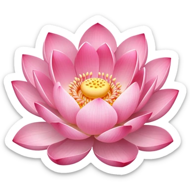 Lotus sticker