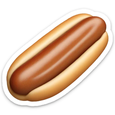Sausage in batter  sticker