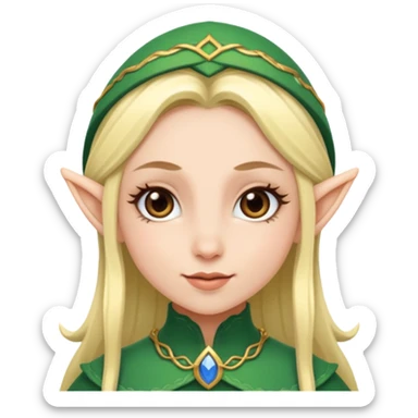 kara elf sticker