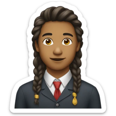 Jeune colombien sticker