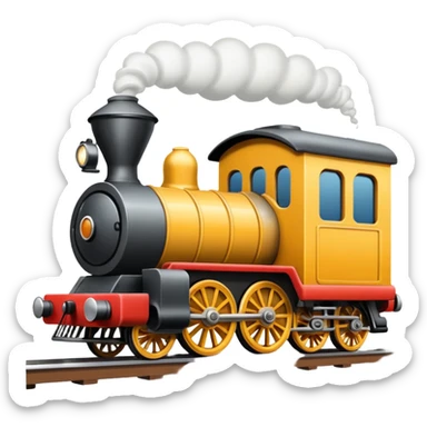 A train on fent sticker