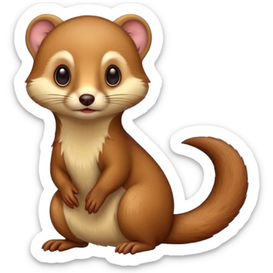 Weasel sticker