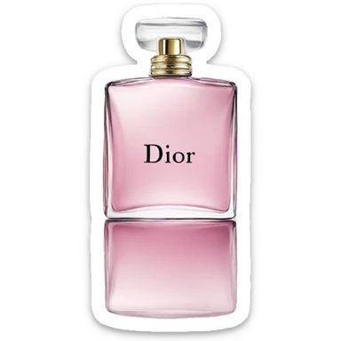 Dior perfume sticker