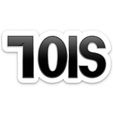 COMIC BOOK TEXT THAT SAYS 10KPLS sticker