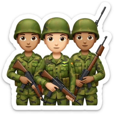 Faça o uniforme do EXÉRCITO BRASILEIRO neles sticker