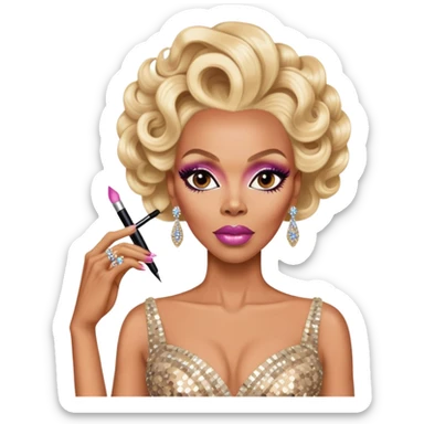 RuPaul sticker