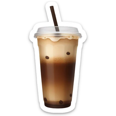ice coffee sticker