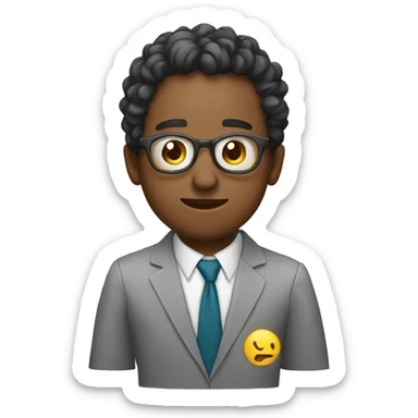 sistema actuando como humano sticker