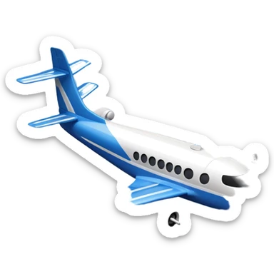 An icon featuring a remote-controlled model airplane soaring through the sky and clouds, with a detailed transmitter in the foreground. The sky is clear with motion lines showing flight. Transparent background emphasizes the precision, creativity, and joy of aeromodelling as a sport. sticker