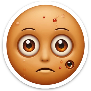 covered in eyeballs\ sticker