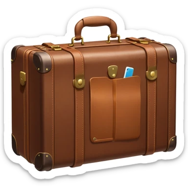 Create a suitcase emoji sticker