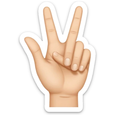 westside hand sign by @alexleather899 sticker