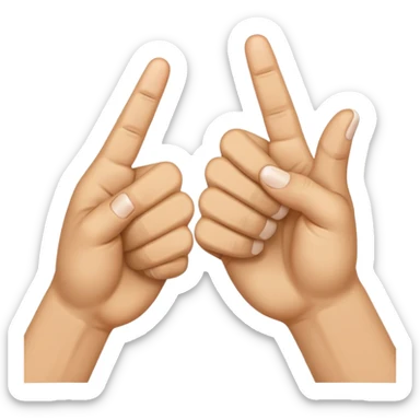 🖕+👊 sticker