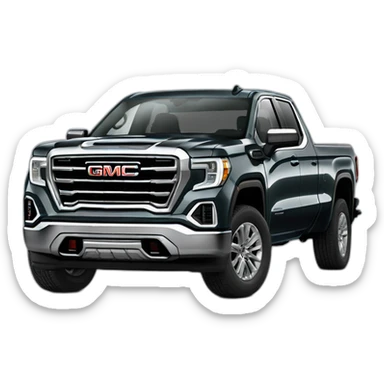 GMC sierra 2023 SLE 2 doors sticker