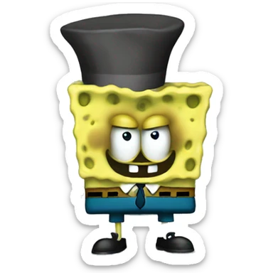 spongebob sticker