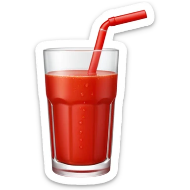 tomato juice sticker