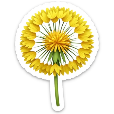 Dandelion sticker