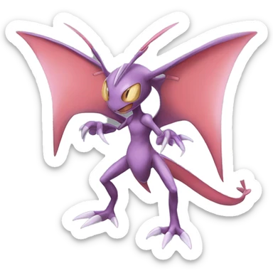  Cool Edgy Genesect-Scyther-Flygon-Fakemon full body sticker