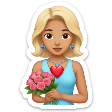 Valentine’s Day Aquarius sticker