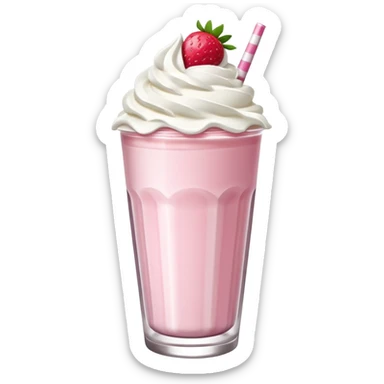 BATOM DE MILKSHAKE DE MORANGO sticker