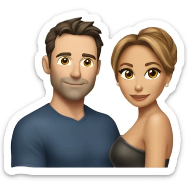 Jennifer lopez and Ben affleck sticker