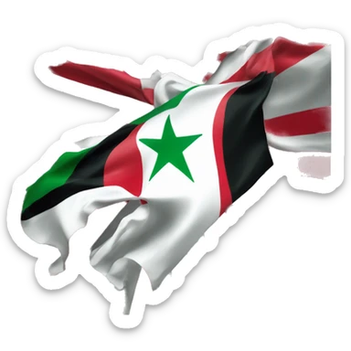 free syria flag sticker