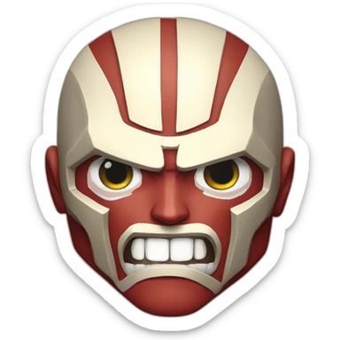 colossal titan sticker