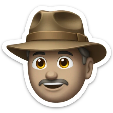 indiana jones boulder sticker