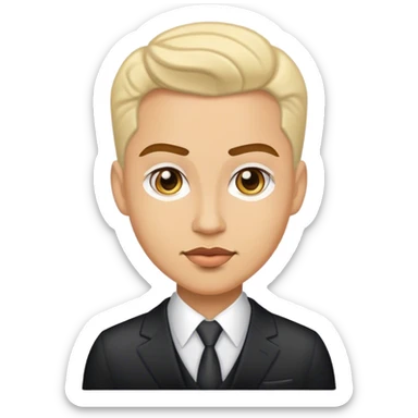 sales man  diva sticker