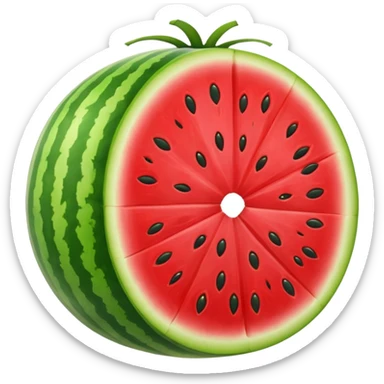 full watermelon sticker