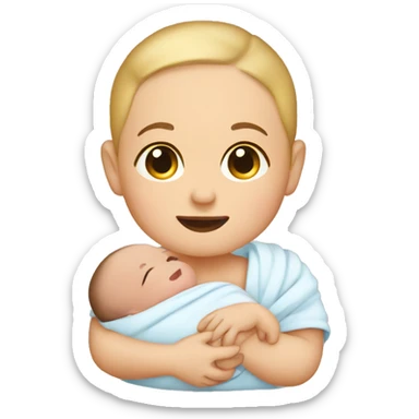 Breastfed baby sticker