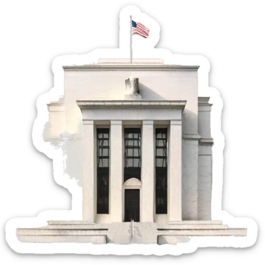 American Federal Reserve Board Building sticker
