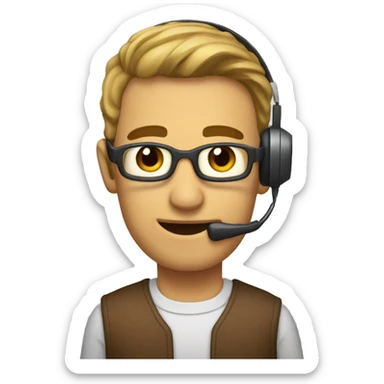 Audífonos  sticker