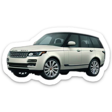 Range rover sticker