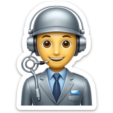 it should be joke from AI agent  sticker