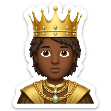 gay king von sticker