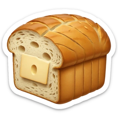 loaf of bread sticker