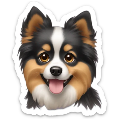 Cachorro Lulu da pomerania  sticker