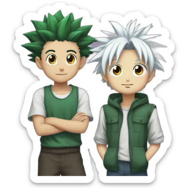Gon et killua sticker